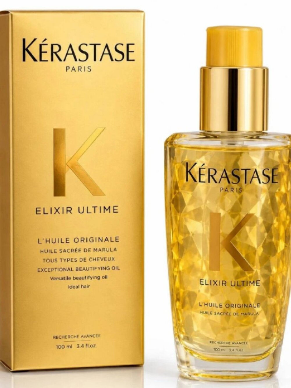 Kerastase Elixir Ultime L’Huile Original Beautifying Hair Oil 3.4oz / 100ml